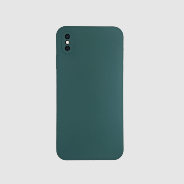 iphone-xs-max-gomé-vert iPhone XS Max - Coque en Silicone