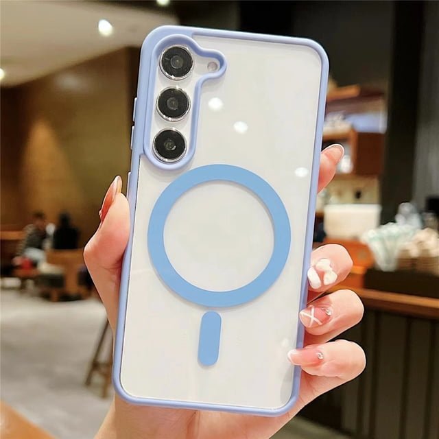 Galaxy S23 - Coque Magsafe Transparente multi-couleurs