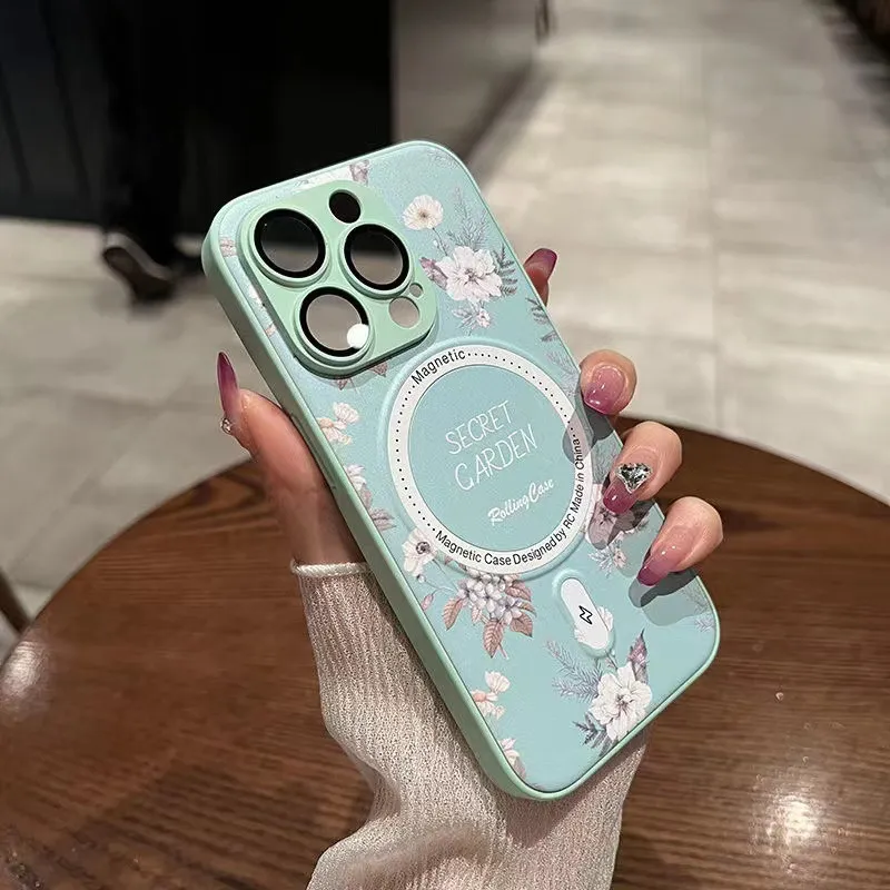 iPhone 12 Pro Max - Coque Magsafe Design Secret Garden