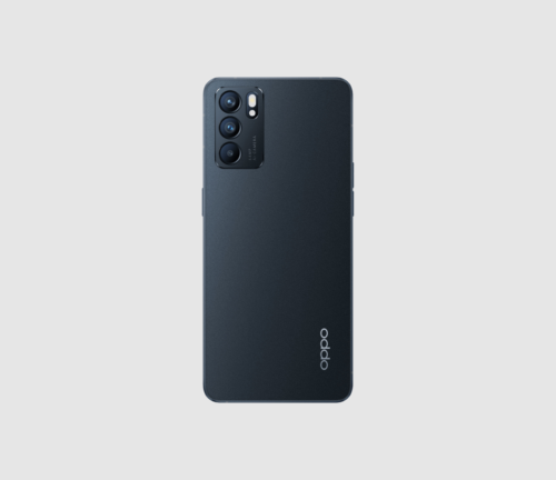 oppo-reno-6-5G Coque en Silicone Noir Originale SIMEITU
