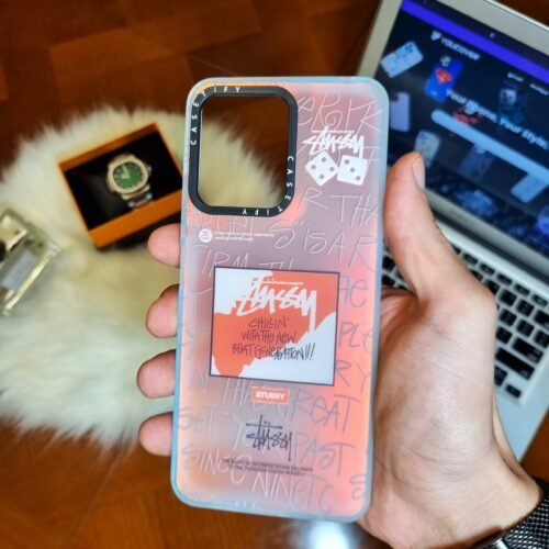 Redmi Note 12 4G - Coque Casetify Transparente Stussy Design