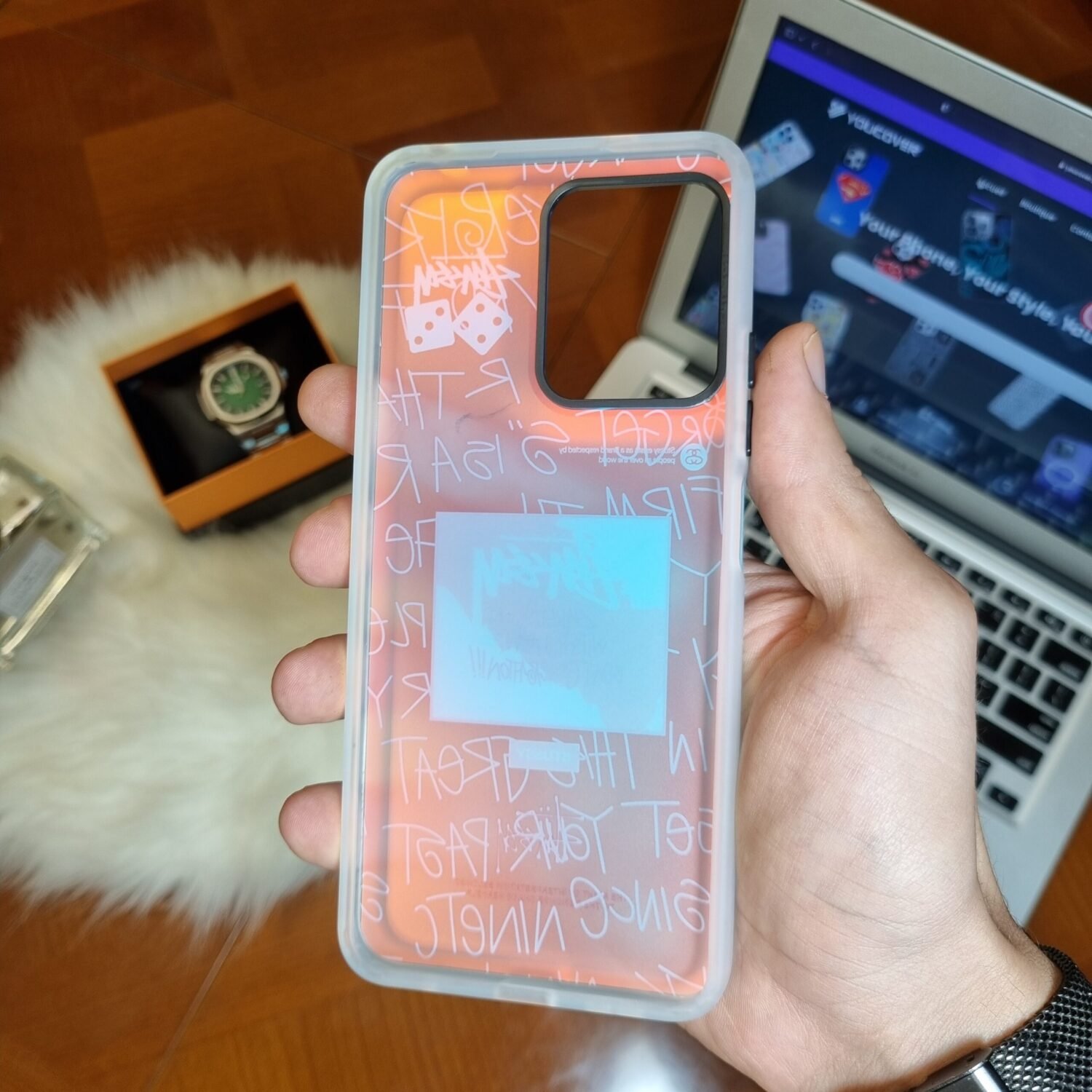 Redmi Note 12 4G - Coque Casetify Transparente Stussy Design