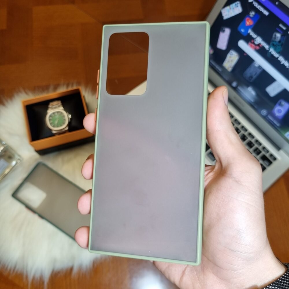 Galaxy Note 20 Ultra - Coque Mat Transparente