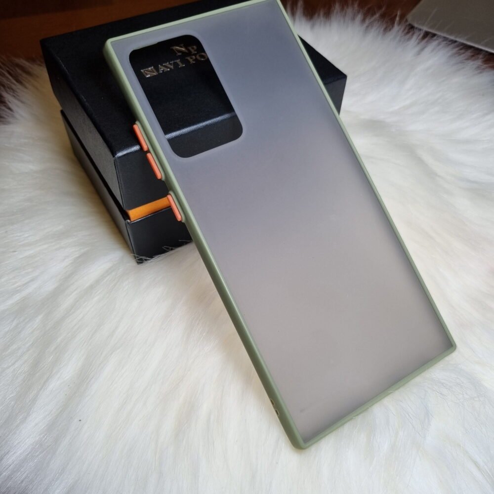 Galaxy Note 20 Ultra - Coque Mat Transparente