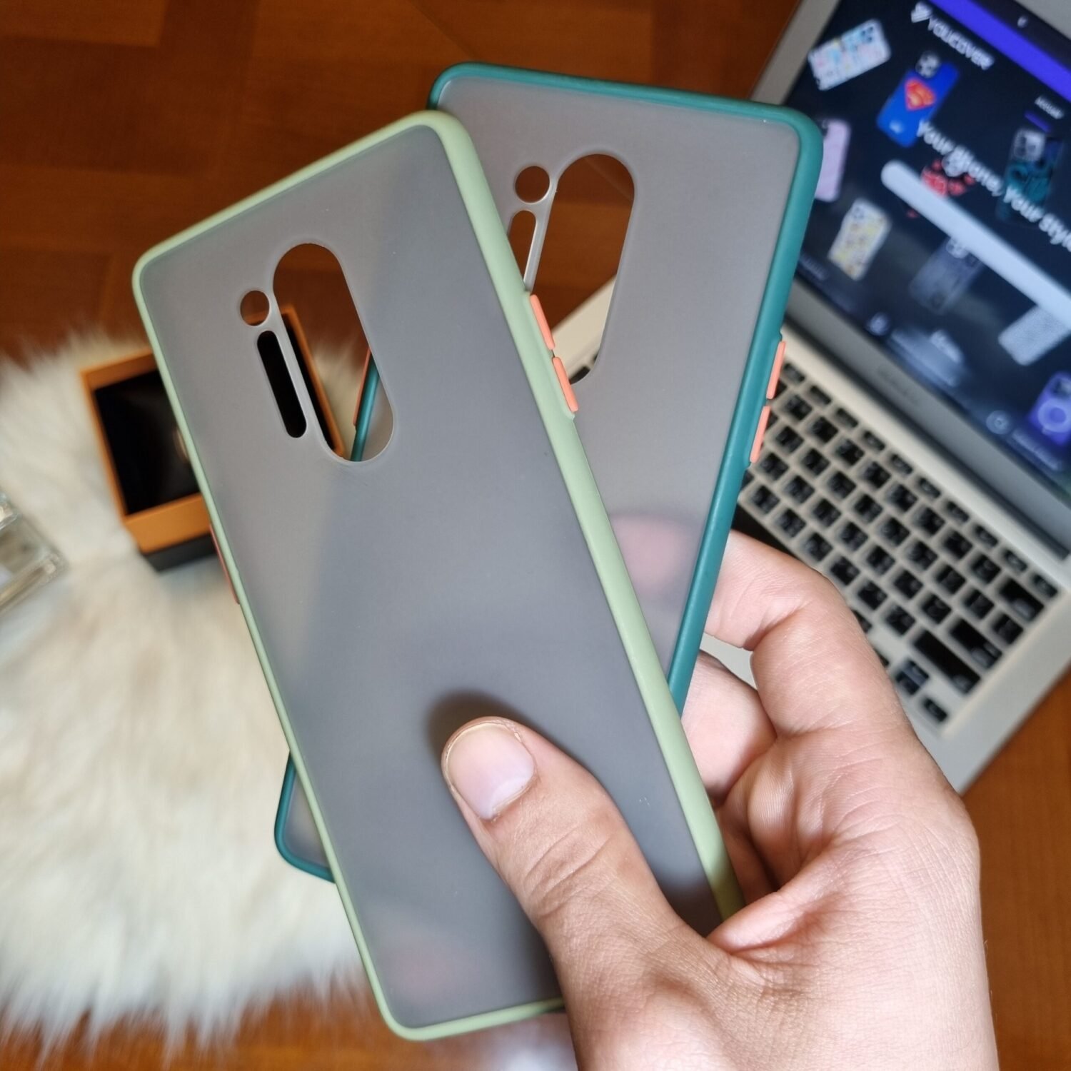 OnePlus 8 Pro - Coque Mat Transparente