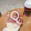 IPhone 15 Pro Max - Coque Magsafe Transparente