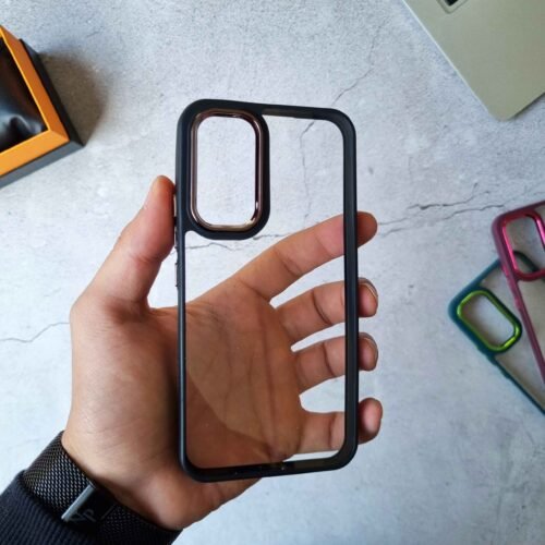 Galaxy A54 5G - Coque Transparente à Bordures mat