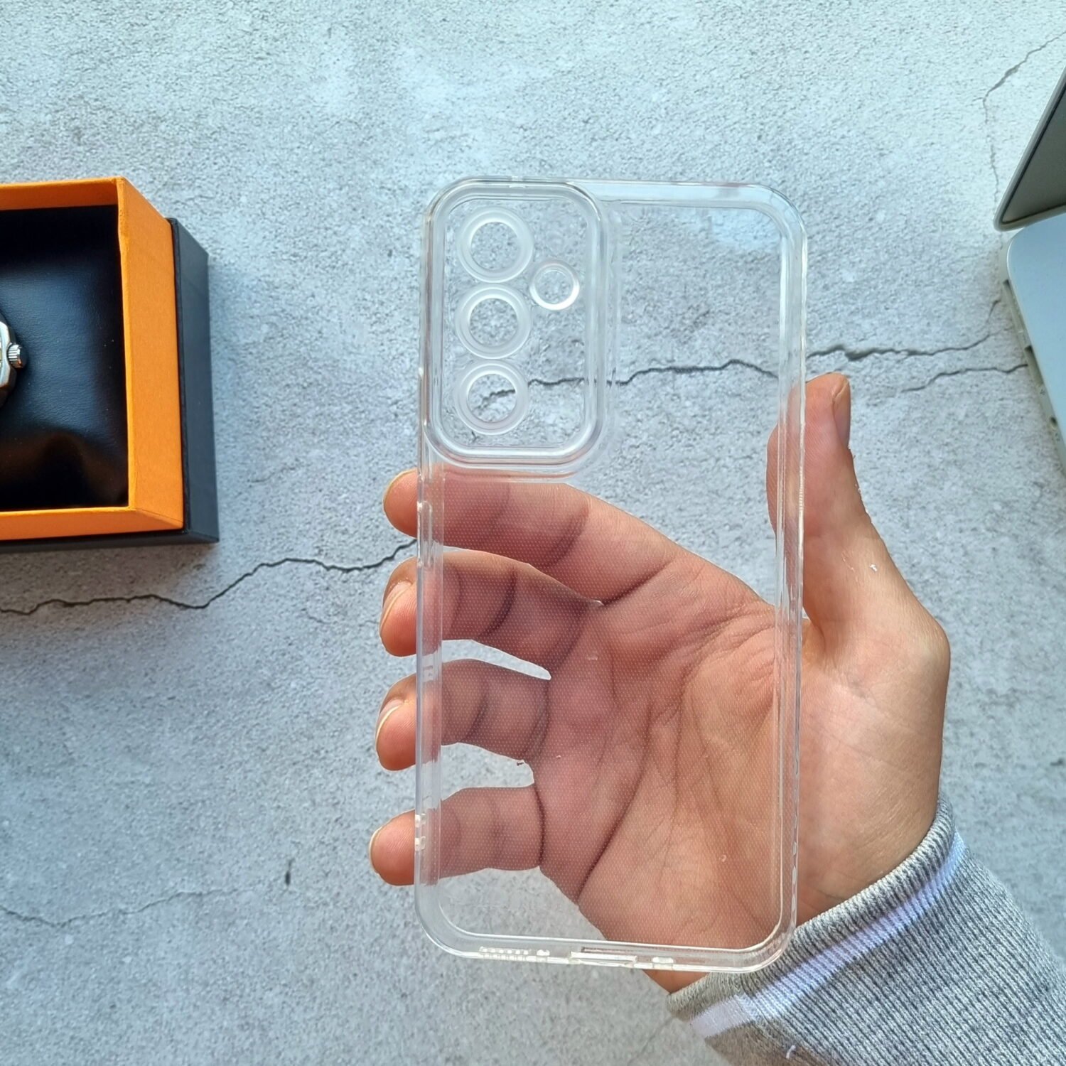 20231202_163104 Galaxy A14 - Coque Transparente en TPU