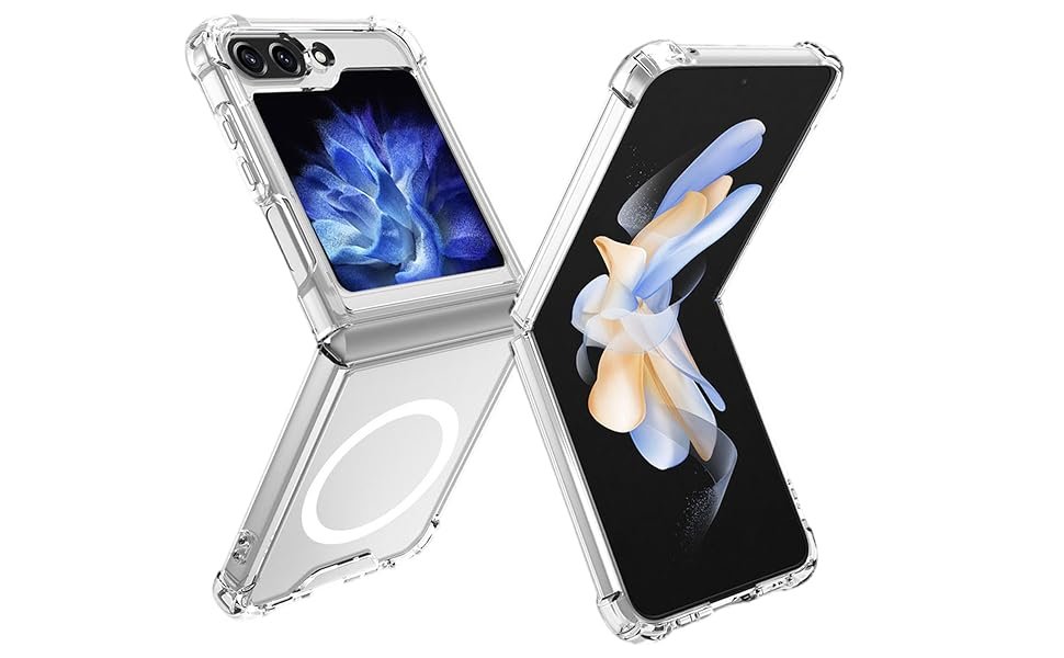 Galaxy Z Flip 5 - Coque Transparente Magsafe