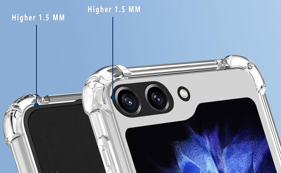 Galaxy Z Flip 5 - Coque Transparente Magsafe