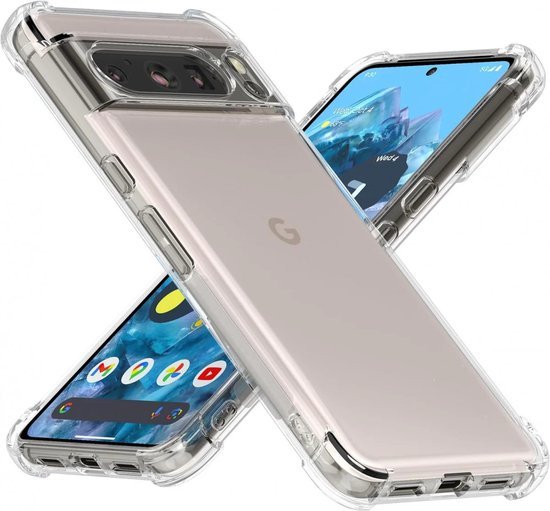 Pixel 8 Pro - Coque Transparente SIMEITU