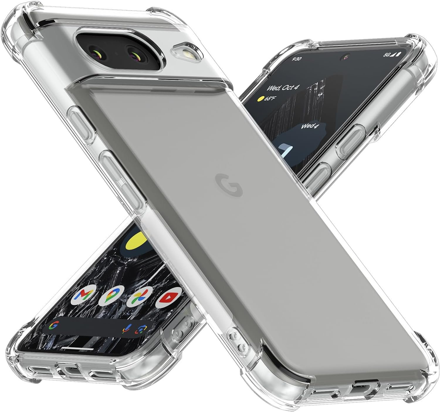 Pixel 8 - Coque Transparent SIMEITU