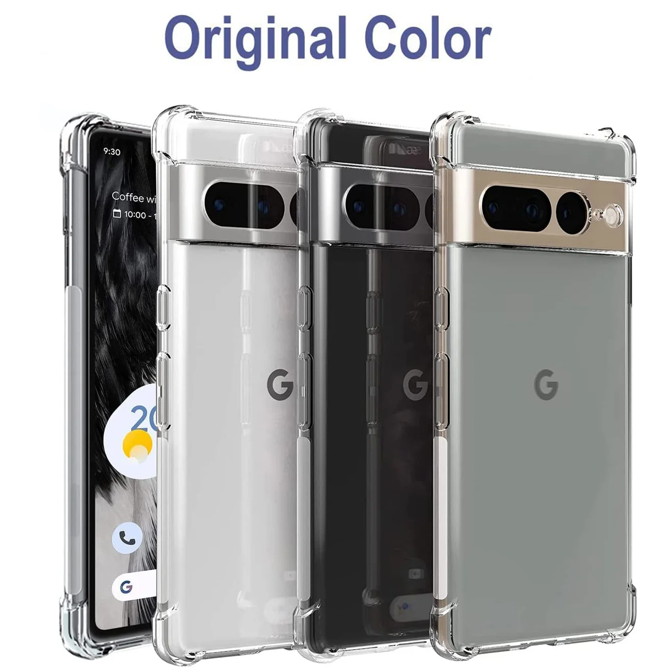 Pixel 7 Pro - Coque Transparent SIMEITU