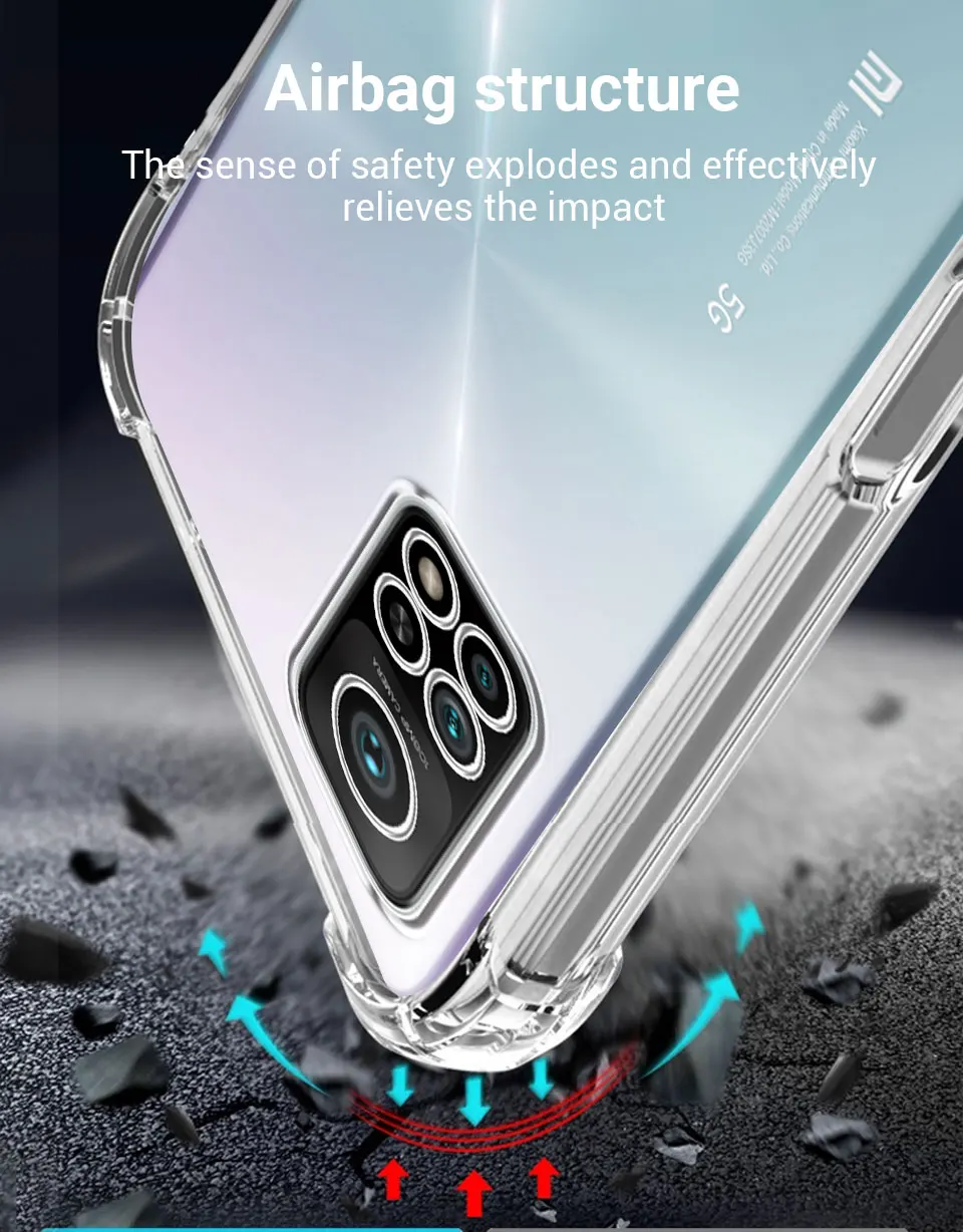 Xiaomi Mi 10T / 10T Pro - Coque Transparente SIMEITU