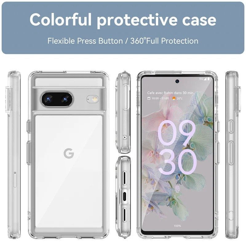 Pixel 8 - Coque Transparent SIMEITU