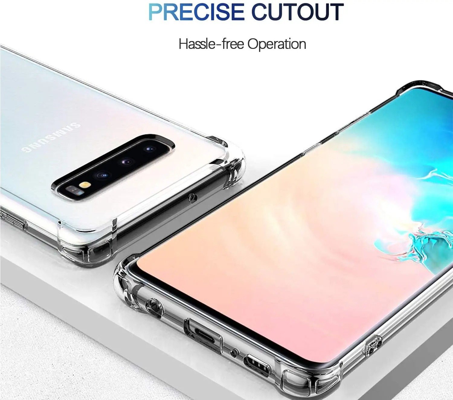Galaxy S10 5G - Coque Transparente en TPU