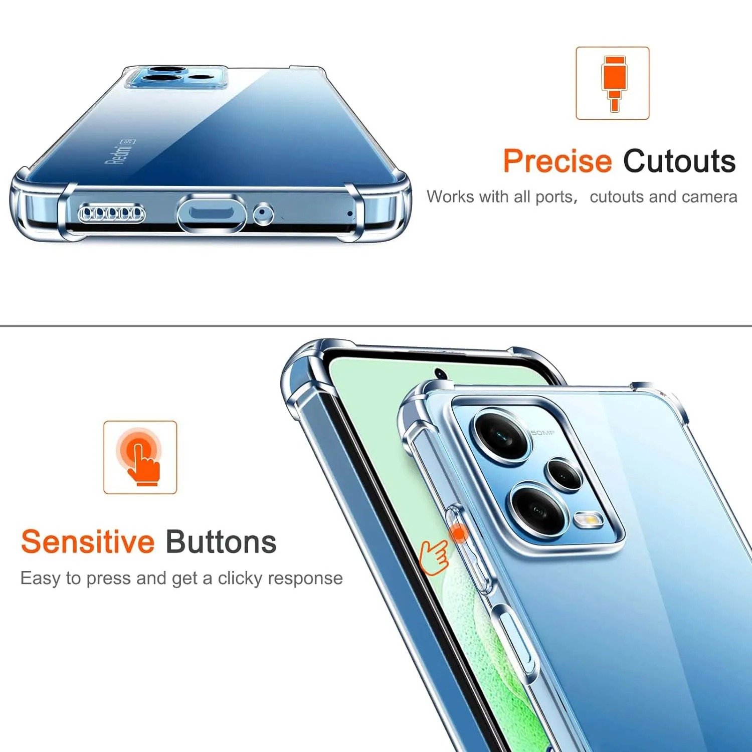 Poco X5  - Coque Transparente SIMEITU