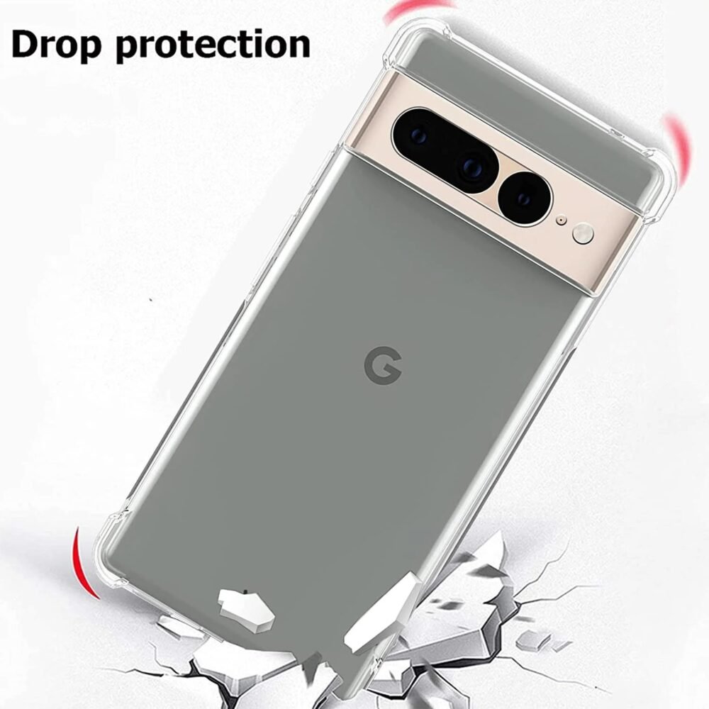 Pixel 7 Pro - Coque Transparent SIMEITU