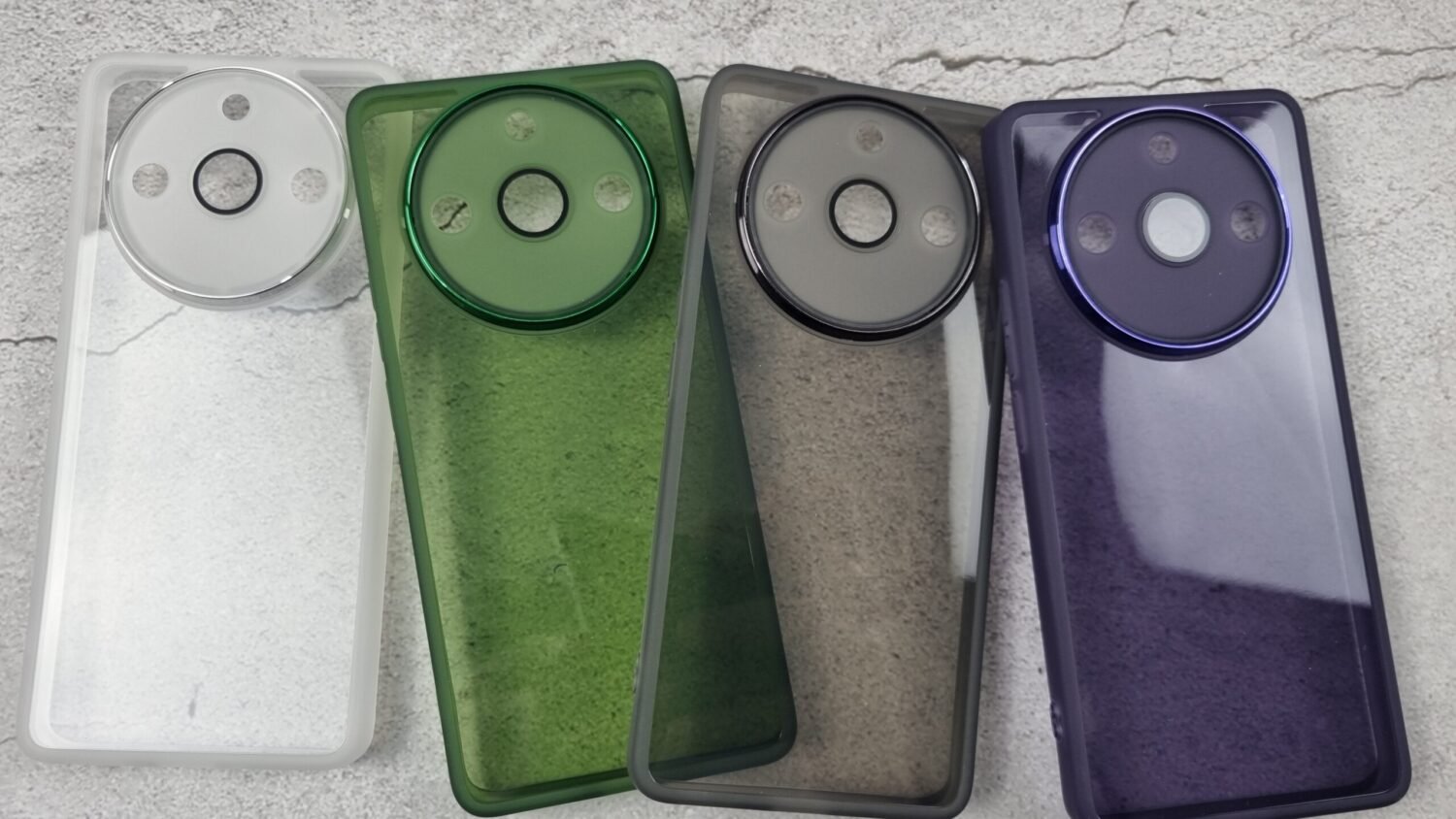 Realme 11 pro/ 11 Pro plus  - Coque Transparente en Silicone Fumé