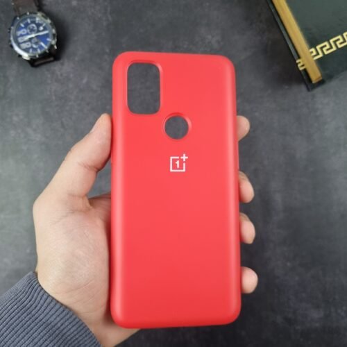 Oneplus Nord N10 - Coque en Silicone Rouge Originale