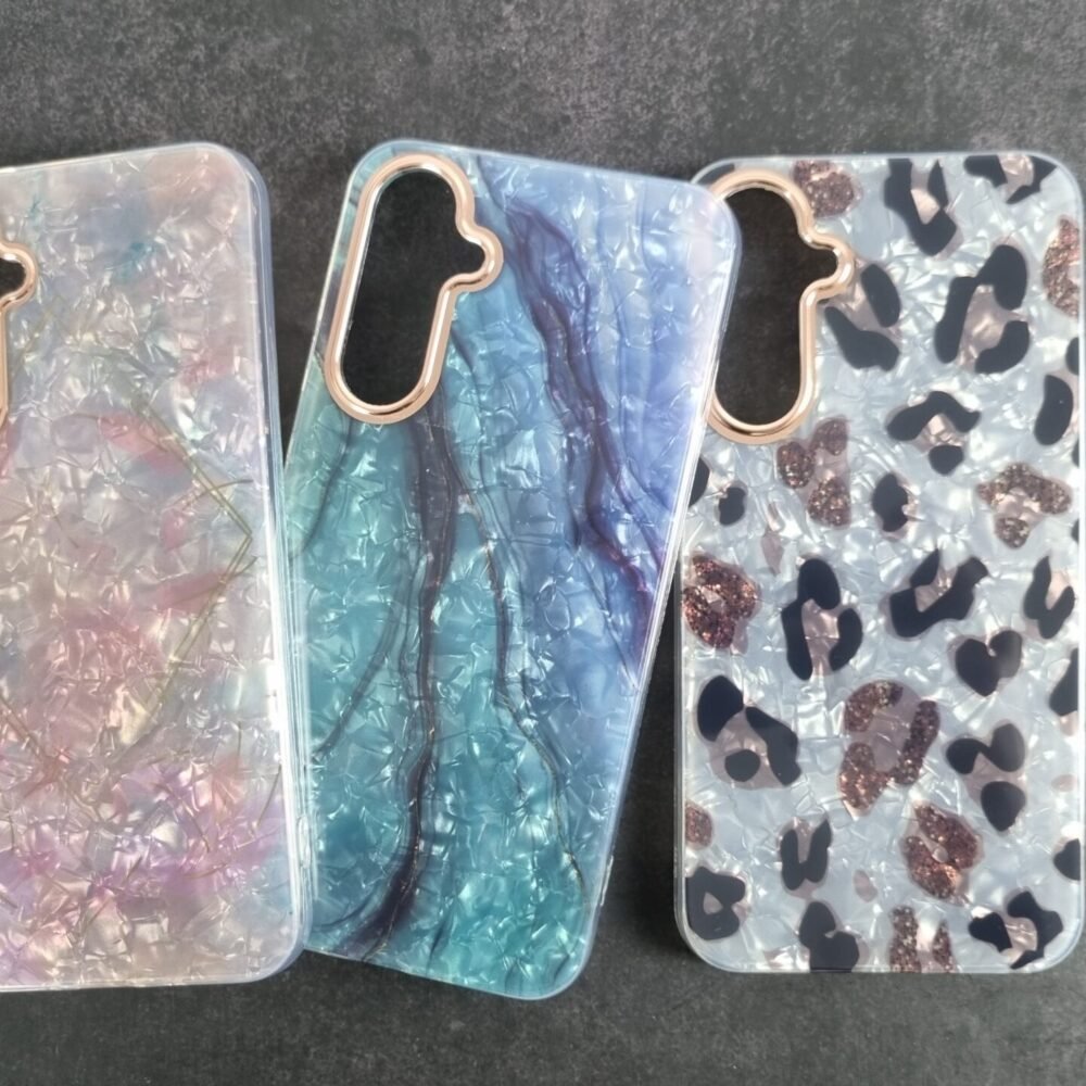 Galaxy A54 - Coque En silicone Finition Marbrée