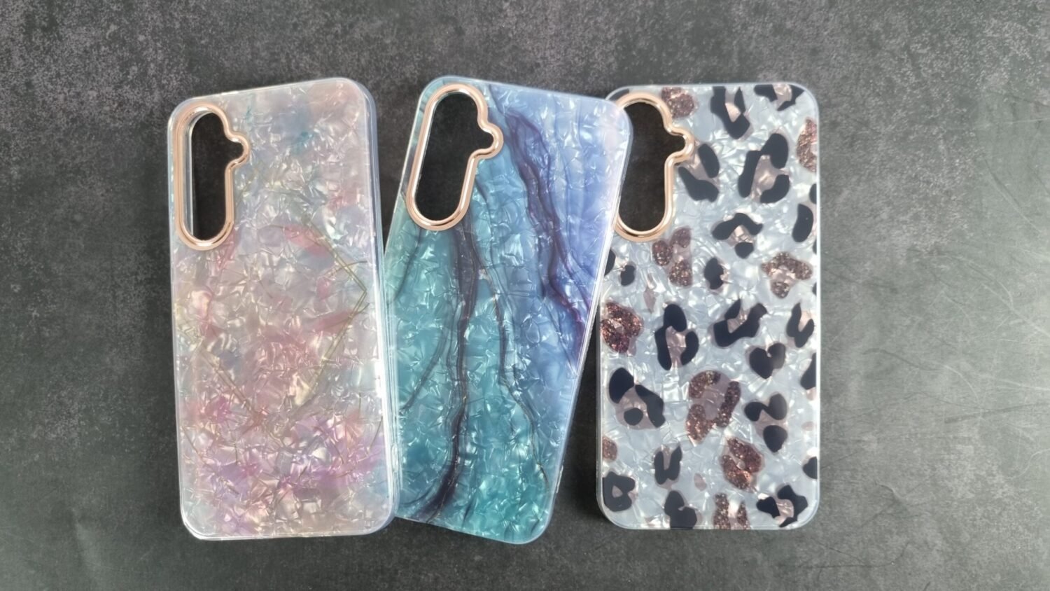 Galaxy A54 - Coque En silicone Finition Marbrée