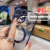 IPhone 15 Pro Max - Coque Transparente Magsafe finition Plaquée