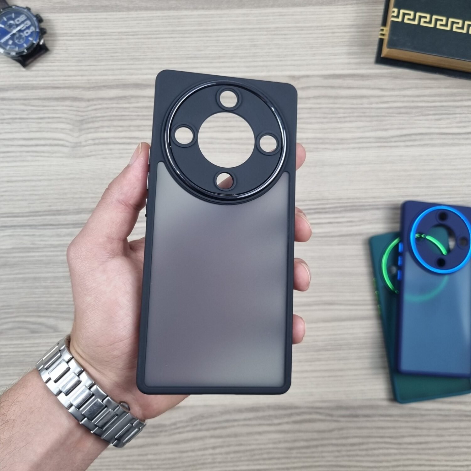 Honor X9A / Magic5 Lite- Coque Transparente en Silicone Fumé