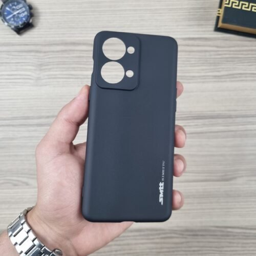OnePlus Nord 2T - Coque en Silicone Noir Originale SIMEITU