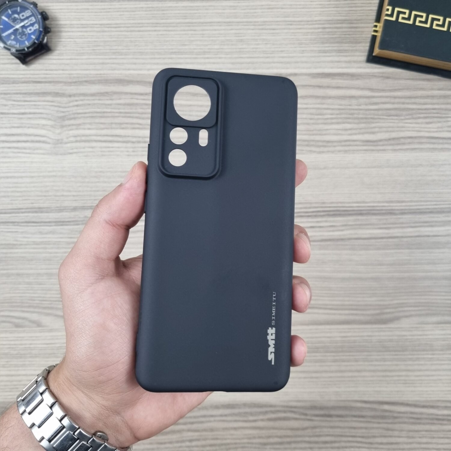 20240516_181019 Xiaomi MI 12T | 12T Pro - Coque en Silicone Noir Originale SIMEITU V1