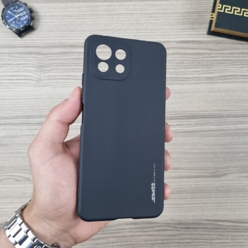 Xiaomi MI 11 Lite - Coque en Silicone Noir Originale SIMEITU