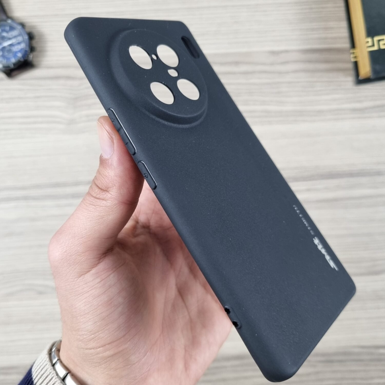 Vivo X90 Pro Plus - Coque en Silicone Noir Originale SIMEITU