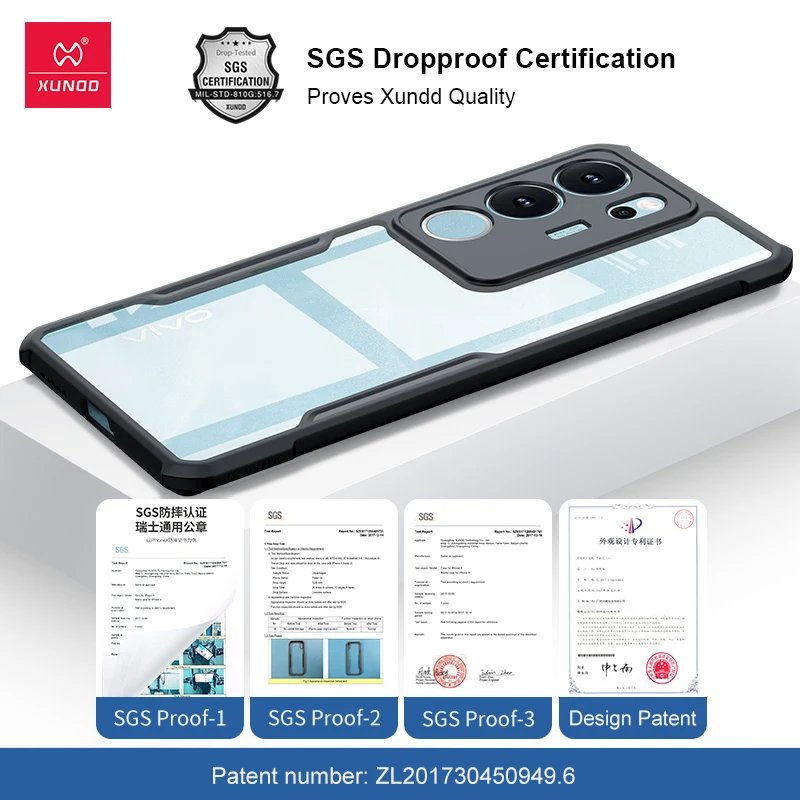 Vivo V29 / S17 / S17 Pro - Coque Xundd Original