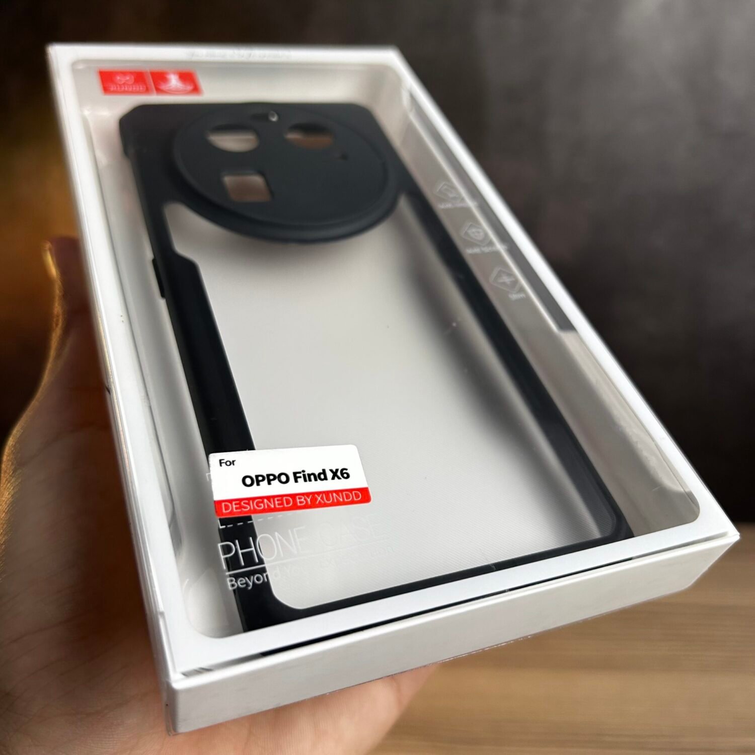 Oppo Find X6 - Coque Xundd Original Dos Opaque