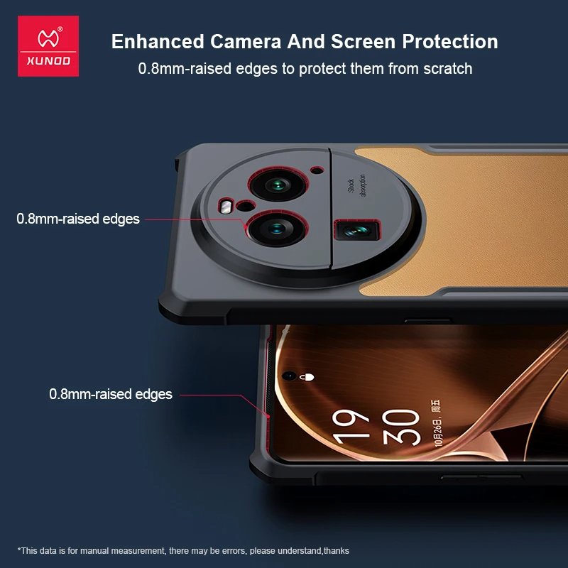 Oppo Find X6 - Coque Xundd Original Dos Opaque
