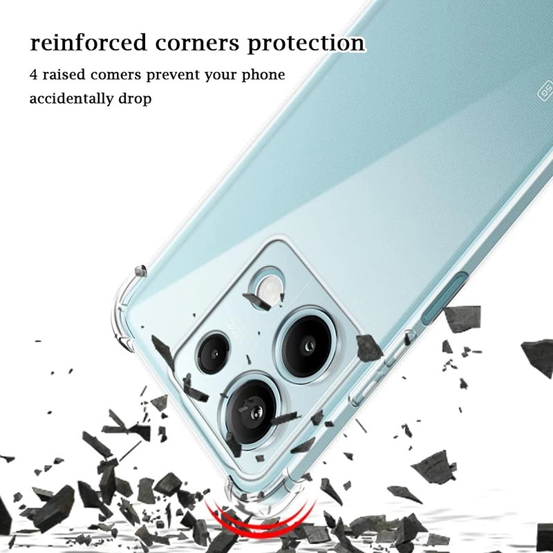 Redmi Note 13 Pro 4g - Coque Transparente SIMEITU