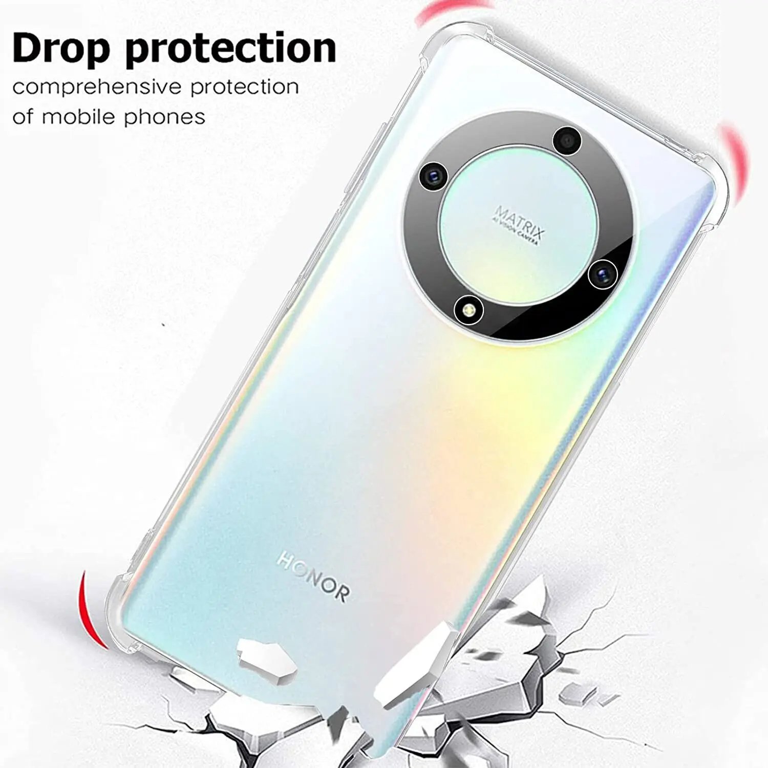Honor X9A / Magic 5 Lite - Coque Transparente SIMEITU