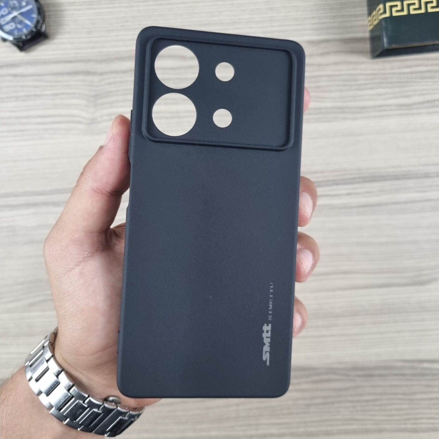 Poco X6 Néo - Coque en Silicone Noir Originale SIMEITU