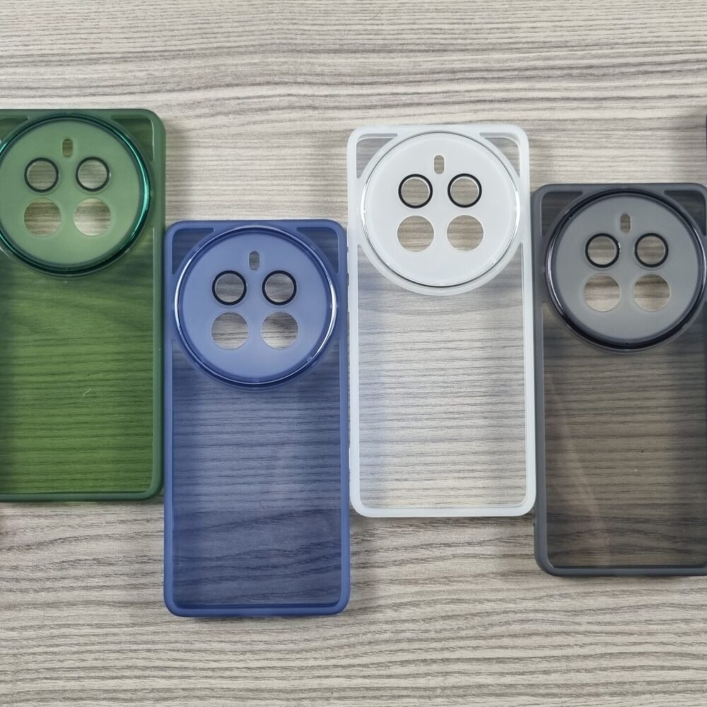 Realme 12 pro | 12 Pro plus  - Coque Transparente en Silicone Fumé
