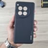 OnePlus 12 - Coque en Silicone Noir Originale SIMEITU