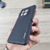 OnePlus 12 - Coque en Silicone Noir Originale SIMEITU