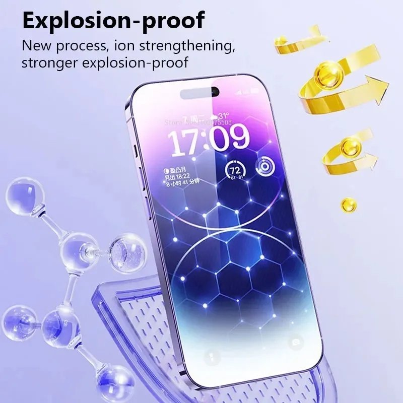 IPhone 14 Pro / 13 Pro - Glass Incassable Haute Qualité URR