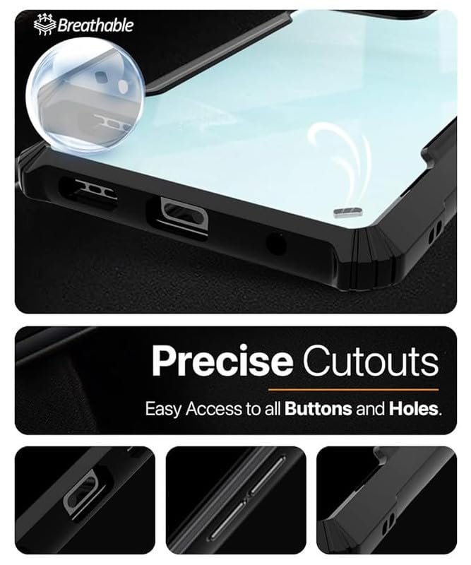 Version 1.0.0 Vivo V30 - Coque Transparente IPacky