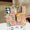 Galaxy A35 - Coque En Silicone Supérieure avec Dos effet Peinture à l'huile Florale
