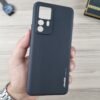 Xiaomi MI 12T/12T  Pro - Coque en Silicone Noir Originale SIMEITU