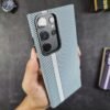 Galaxy S22 Ultra - Coque Magnétique effet Fibre de Carbone