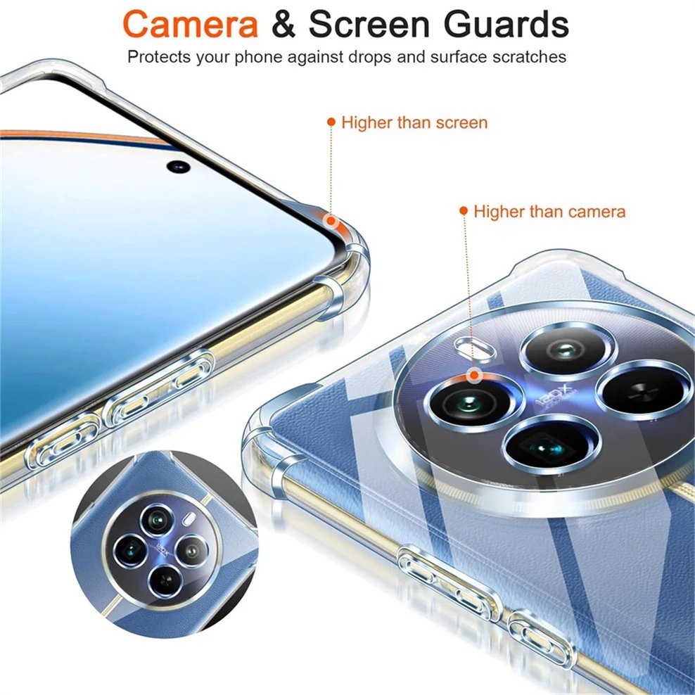 Realme 12 Pro | 12 Pro+ - Coque Transparente SIMEITU