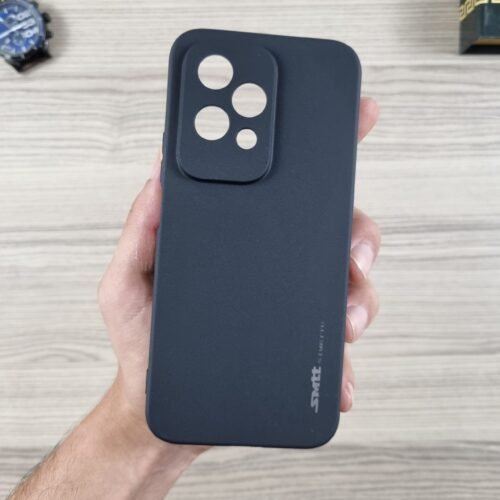 Honor 200 Lite - Coque en Silicone Noir Originale SIMEITU