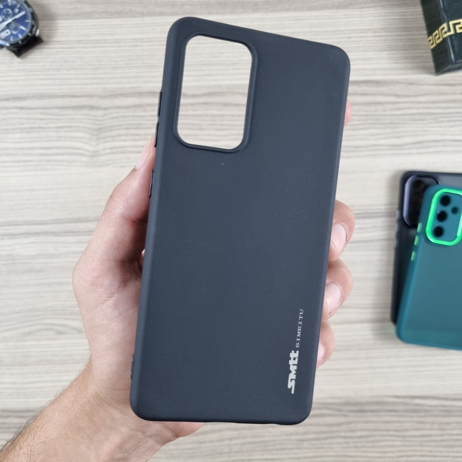 Galaxy A52 4G | A52 5G | A52s - Coque en Silicone Noir Originale SIMEITU