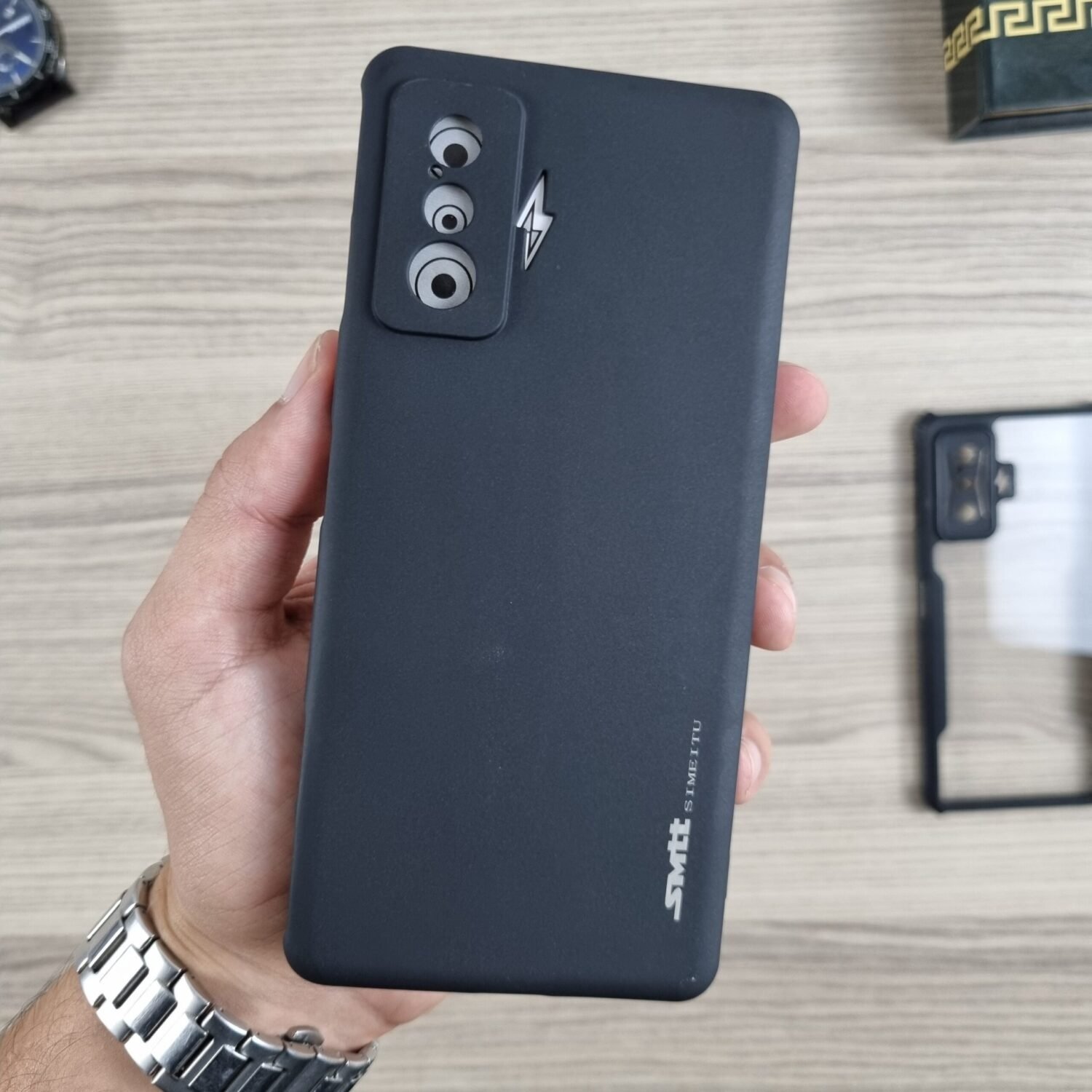Poco F4 GT - Coque en Silicone Noir Originale SIMEITU